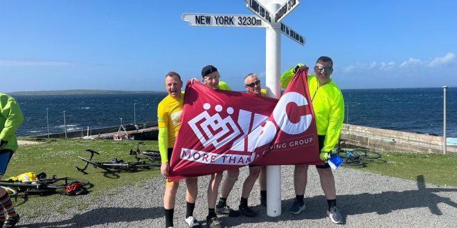 Ride for Youth makes it to John O’Groats