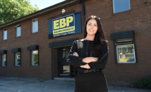 Abbie Mosley business development manager EBP Building Products