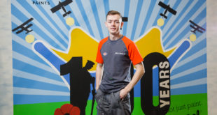 Aiden Dearie Crown Paints Apprentice Decorator of the Year 2018 winner