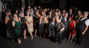 Attendees of the Russell Roof Tiles Charity Peaky Blinders Event