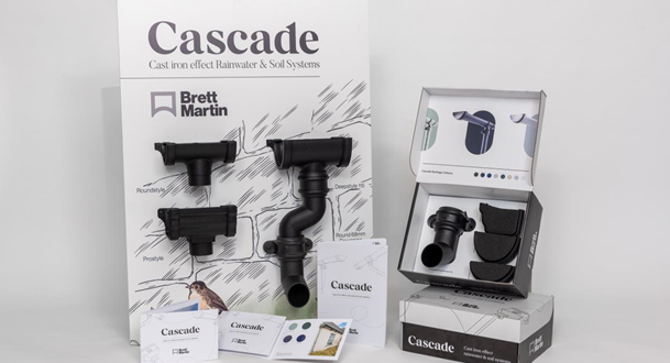 Brett Martin develops Cascade sales aids for merchants