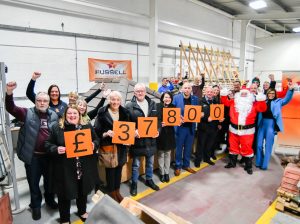 Burton charities and causes receiving donations from Russell Roof Tiles 002