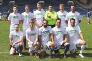 Covers team at Portsmouth charity match MEDIA