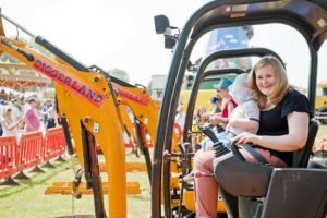 Have a NYEs Day family fun day event will include mini diggers from Diggerland FOR MEDIA