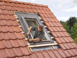 Installer Fitting VELUX Roof Windows in Loft Conversion