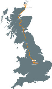 JB Kind Walkathon route on map copy