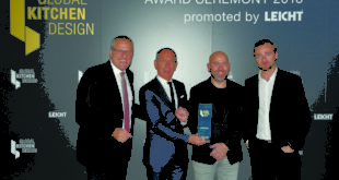 LEICHT present Global Kitchen Design Award 2018 to Richard Hubble and Anthony Crespi of Hubble Kitchens Interiors HR