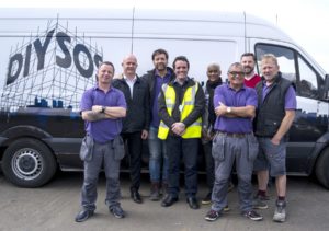 Low res Lee Busby external sales executive and Mark Rastall branch manager with the DIY SOS team