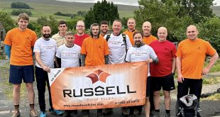 Russell Roof Tiles Team Take on Give4Good intiative to raise money for good causes