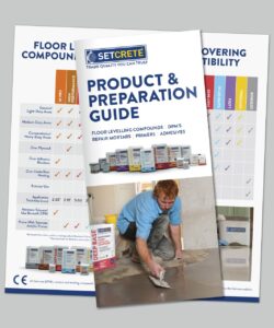 Setcrete Product prep guide