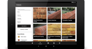 The updated Brick Matcher app