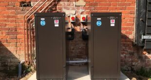 Two Hounsfield External 20 25 kW boilers at Orwell View Barns Boiler PRESS SIZE