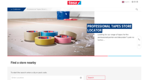 tesa online Professional Tapes store locator